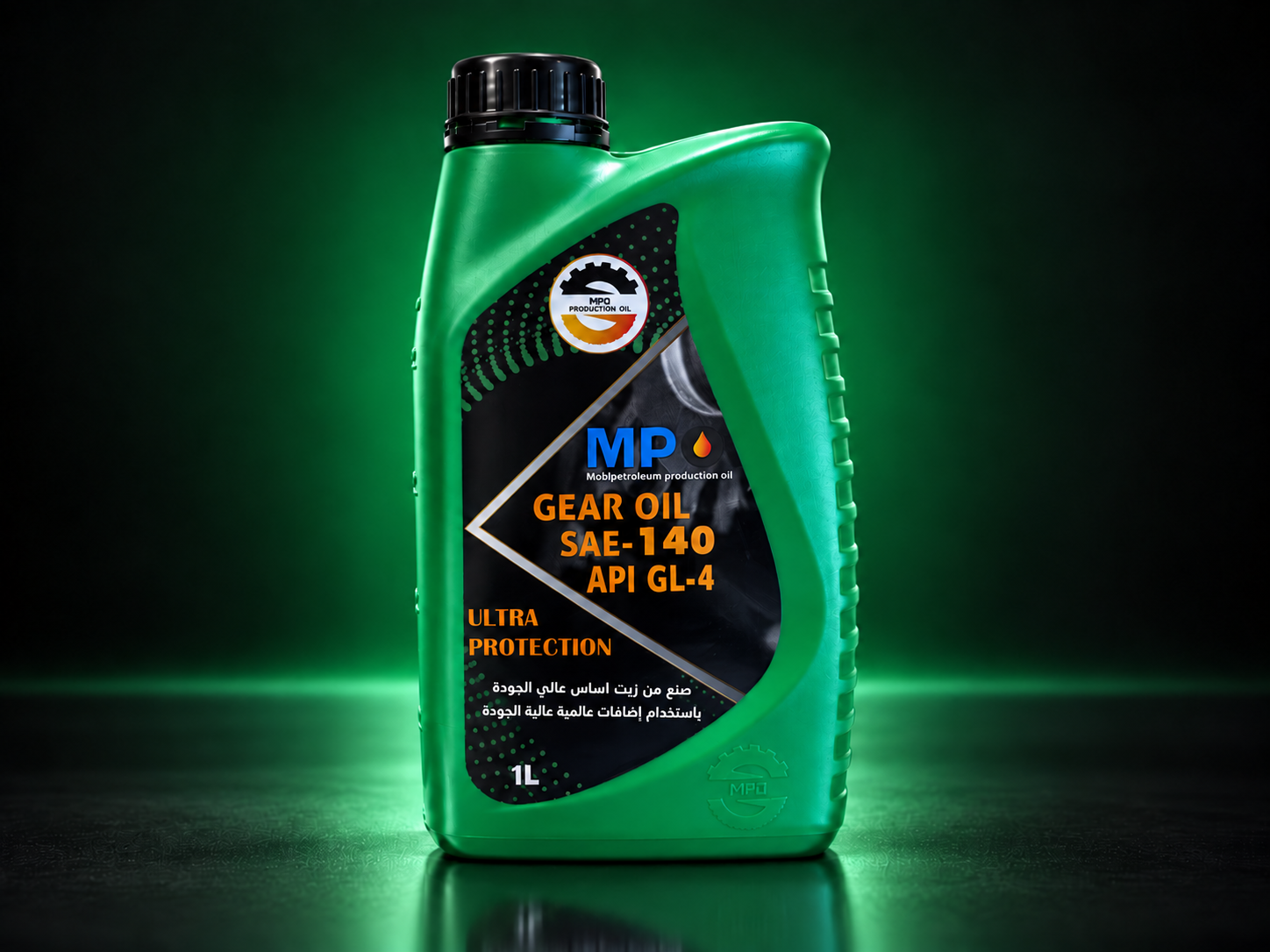 زيت تروس MPO SAE-140 – عبوة (12عبوة ×1لتر)